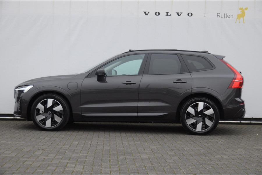 Volvo XC60 T8 455PK Automaat AWD Plus Dark / Adaptieve koplampen / Luchtvering /Adaptieve cruise control / Panoramadak / Apple carplay / Parkeersensoren met 360 camera / Elektrische achterklep / Elektrische stoelen met geheugen / Stoel en stuurwielverwarming