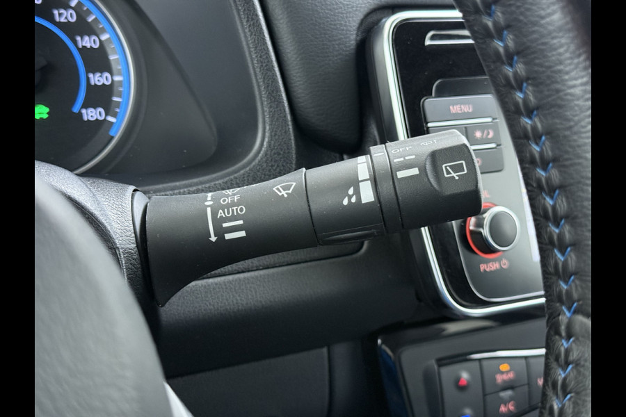 Nissan Leaf Tekna 40kWh Leer Bose®-Hifi Apple Carplay Android Auto Adap.Cruise 360°Camera Navi Ecc Stoel+Stuurverwarming Keyless DAB Dodehoek detector Rijstrooksensor Uitparkeer waarschuwing Verkeersbord detectie Bluetooth Privacy Glas Lmv 17" SOH 87.7% Origineel Nederlandse Auto incl. onderhoudshistorie