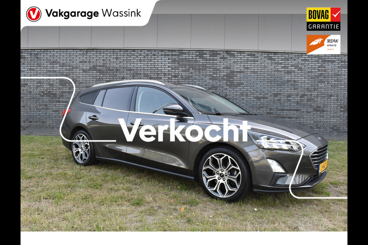 Ford FOCUS Wagon 1.0 EcoBoost Titanium Business Automaat Trekhaak Navigatie stuur/voorruit verwarming