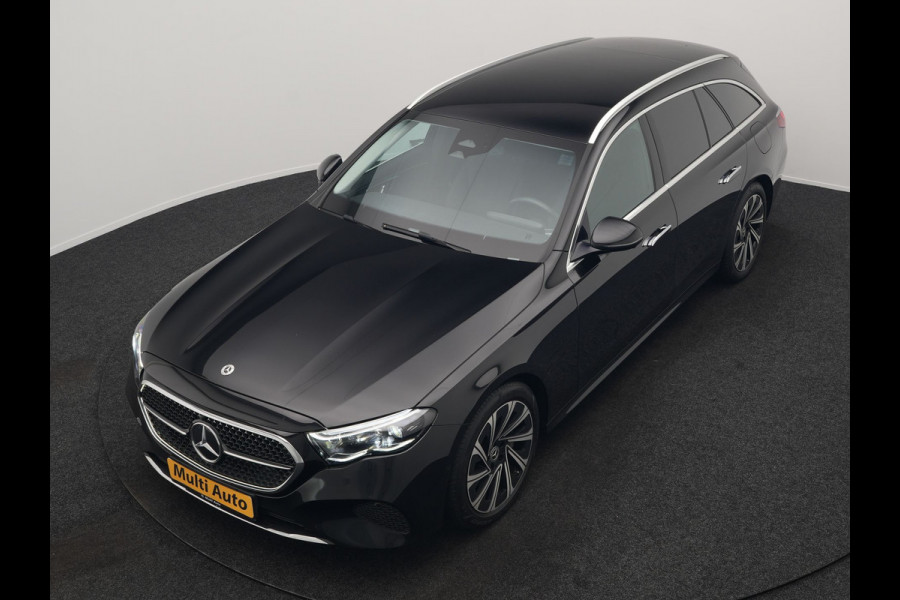 Mercedes-Benz E-Klasse Estate 300 e Luxury Line Plug In Hybrid 313pk Dealer O.H PHEV | Luchtvering | Trekhaak af Fabriek | Lederen Comfortzetels Memory | Adaptive Cruise | Burmester 4D | Digital LED | 360 Camera | Keyless | Sfeerverlichting |