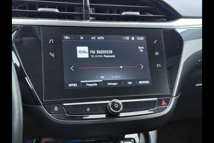 Opel CORSA-E Elegance 50kWh 3-Fase Navi Ecc Apple Carplay Android Auto Cruise Control DAB Lmv Led Bluetooth Lane Assist Regen-Lichtsensor Keyless SOH 91% 1e Eigenaar Dealeronderhouden Origineel Nederlandse Auto