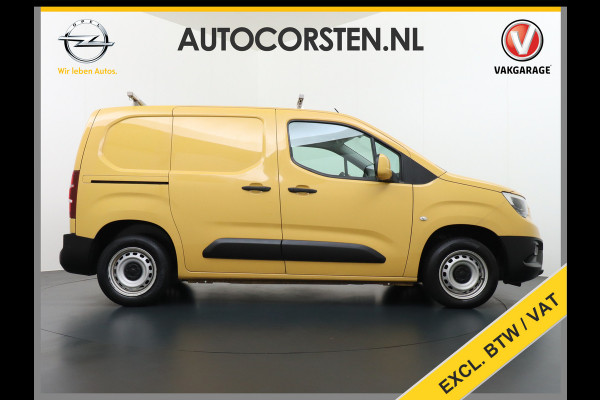 Opel Combo 1.5CDTI EURO 6 3-Persoons ECC Cruise Control Bluetooth Elektr.ramen Elektr.spiegels+Verwarmd Centr.Vergr+ab. L1H1 Edition Schuifdeur Betonplex vloer Lat om Lat betimmering Allesdragers Origineel Nederlandse Auto