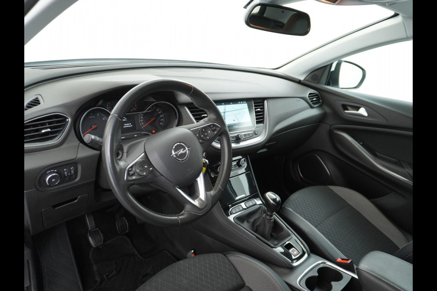 Opel Grandland X T131PK Apple Carplay Android Auto AGR-Comfortstoel Camera Navi Ecc Cruise Control Pdc DAB+ Regen-Lichtsensor Lane Assist Led Verkeersbord detectie Bluetooth Privacy Glas Lmv 17" Elegance 1e Eigenaar Origineel Nederlandse auto Euro 6