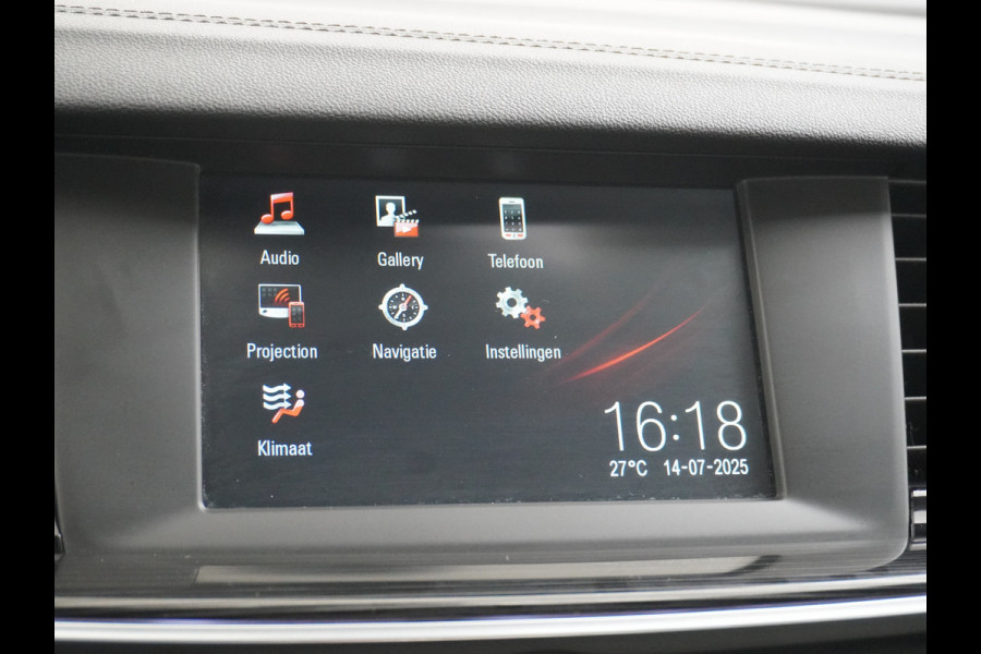 Opel Insignia Grand Sport 1.5T 165PK Leder AGR-Comfort Stoelen Camera Navi Apple Carplay Android Pdc Trekhaak LED Ecc Cruise Control Business  Regen-Lichtsensor Sensor dodehoek Verkeersbordlezer Rijstrooksensor 1e Eigenaar Origineel Nederlandse Auto