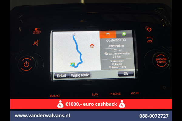 Peugeot Boxer 2.2 BlueHDi 120pk L1H1 Euro6 Airco | Camera | Navigatie | Trekhaak | Cruisecontrol Parkeersensoren, Bijrijdersbank