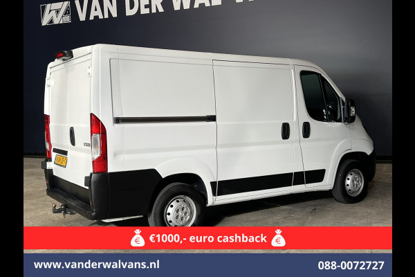 Peugeot Boxer 2.2 BlueHDi 120pk L1H1 Euro6 Airco | Camera | Navigatie | Trekhaak | Cruisecontrol Parkeersensoren, Bijrijdersbank