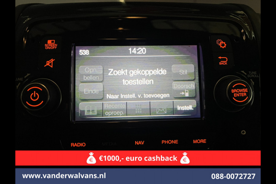Peugeot Boxer 2.2 BlueHDi 120pk L1H1 Euro6 Airco | Camera | Navigatie | Trekhaak | Cruisecontrol Parkeersensoren, Bijrijdersbank