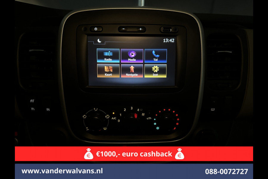 Renault Trafic 1.6 dCi L1H1 Euro6 Airco | Navigatie | Cruisecontrol | Trekhaak | Parkeersensoren Bijrijdersbank
