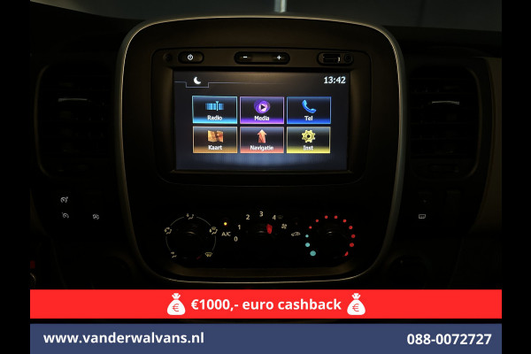 Renault Trafic 1.6 dCi L1H1 Euro6 Airco | Navigatie | Cruisecontrol | Trekhaak | Parkeersensoren Bijrijdersbank