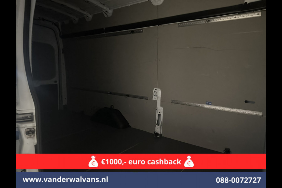 Ford Transit 2.0 TDCI 131pk L4H3 Jumbo Euro6 Airco | Camera | Cruisecontrol | Verwarmde voorruit Parkeersensoren, Bijrijdersbank