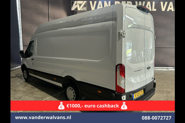 Ford Transit 2.0 TDCI 131pk L4H3 Jumbo Euro6 Airco | Camera | Cruisecontrol | Verwarmde voorruit Parkeersensoren, Bijrijdersbank