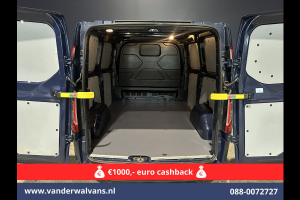 Ford Transit Custom 2.0 TDCI 131pk Automaat L1H1 Euro6 Airco | Camera | Navigatie | Cruisecontrol 2x Zijdeur, L&M velgen, Verwarmde voorruit, Parkeersensoren, Bijrijdersbank