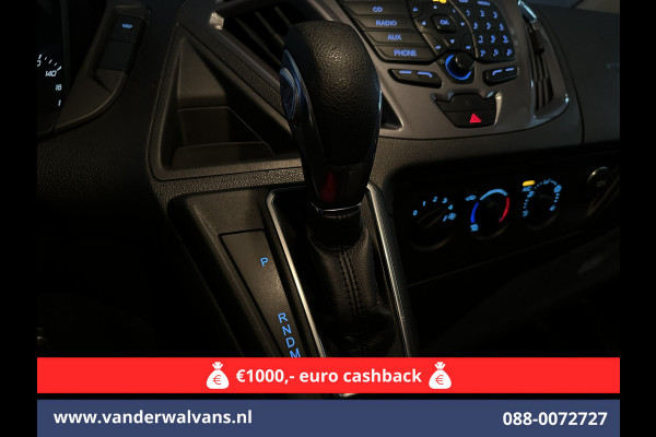 Ford Transit Custom 2.0 TDCI 131pk Automaat L1H1 Euro6 Airco | Camera | Navigatie | Cruisecontrol 2x Zijdeur, L&M velgen, Verwarmde voorruit, Parkeersensoren, Bijrijdersbank