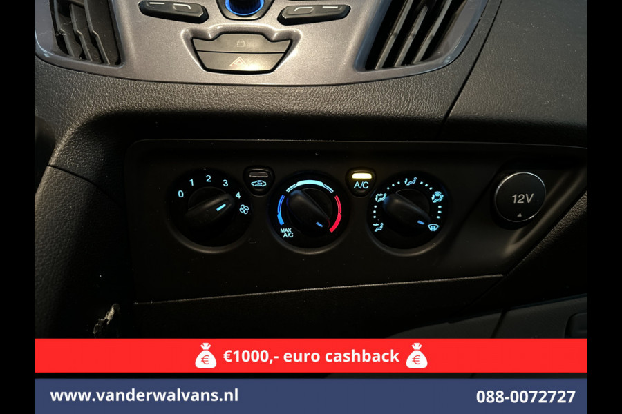 Ford Transit Custom 2.0 TDCI 131pk Automaat L1H1 Euro6 Airco | Camera | Navigatie | Cruisecontrol 2x Zijdeur, L&M velgen, Verwarmde voorruit, Parkeersensoren, Bijrijdersbank