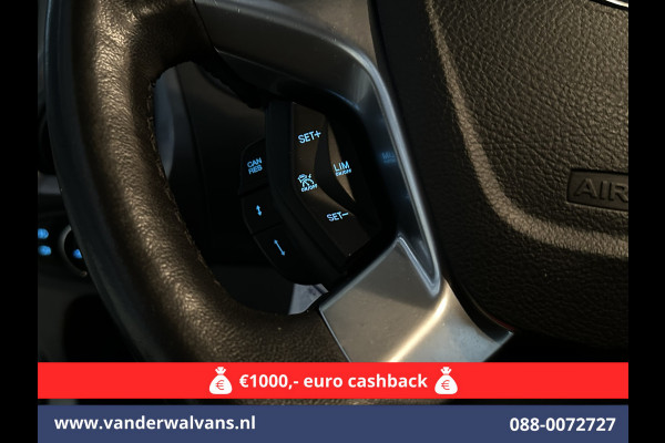 Ford Transit Custom 2.0 TDCI 131pk Automaat L1H1 Euro6 Airco | Camera | Navigatie | Cruisecontrol 2x Zijdeur, L&M velgen, Verwarmde voorruit, Parkeersensoren, Bijrijdersbank