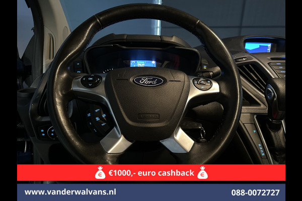 Ford Transit Custom 2.0 TDCI 131pk Automaat L1H1 Euro6 Airco | Camera | Navigatie | Cruisecontrol 2x Zijdeur, L&M velgen, Verwarmde voorruit, Parkeersensoren, Bijrijdersbank