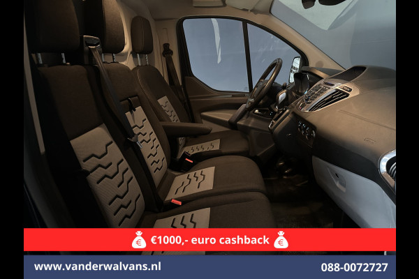 Ford Transit Custom 2.0 TDCI 131pk Automaat L1H1 Euro6 Airco | Camera | Navigatie | Cruisecontrol 2x Zijdeur, L&M velgen, Verwarmde voorruit, Parkeersensoren, Bijrijdersbank