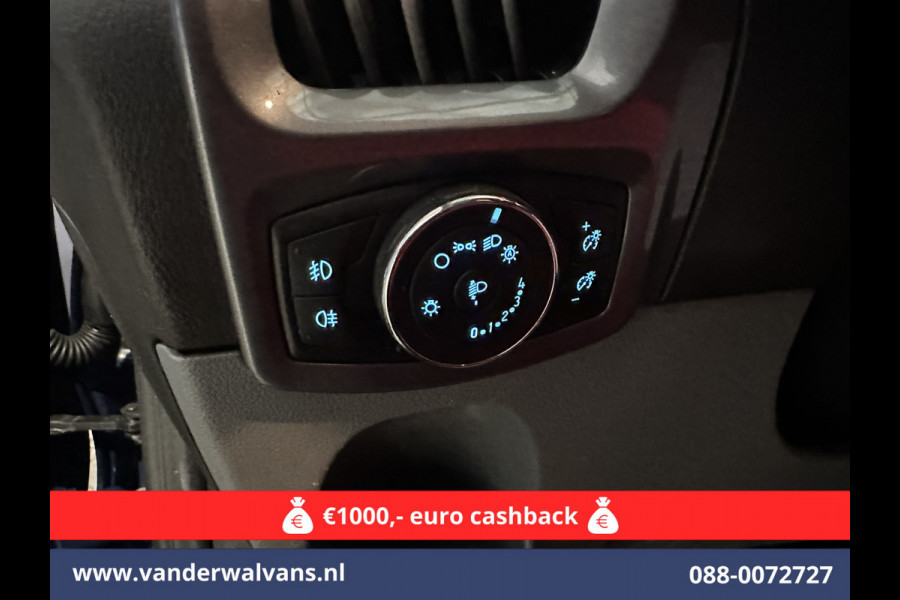 Ford Transit Custom 2.0 TDCI 131pk Automaat L1H1 Euro6 Airco | Camera | Navigatie | Cruisecontrol 2x Zijdeur, L&M velgen, Verwarmde voorruit, Parkeersensoren, Bijrijdersbank