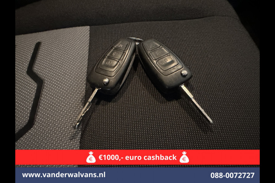 Ford Transit Custom 2.0 TDCI 131pk Automaat L1H1 Euro6 Airco | Camera | Navigatie | Cruisecontrol 2x Zijdeur, L&M velgen, Verwarmde voorruit, Parkeersensoren, Bijrijdersbank
