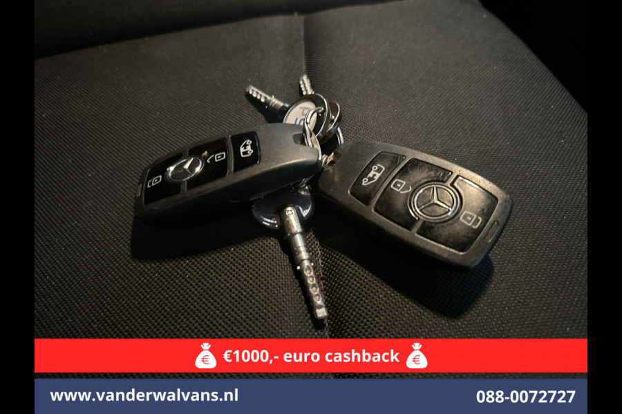 Mercedes-Benz Sprinter 316 CDI 163pk Achterwielaandrijving L2H1 inrichting Euro6 Airco | 2800kg Trekhaak | Camera | Cruisecontrol | Apple Carplay Android Auto, Parkeersensoren, AWD