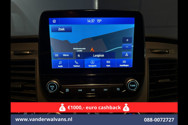 Ford Transit 2.0 TDCI 131pk L3H2 Euro6 Airco | Camera | Navigatie | Apple Carplay | Stoelverwarming Cruisecontrol, Android auto, Verwarmde voorruit, Parkeersensoren, Bijrijdersbank, 2500kg trekvermogen