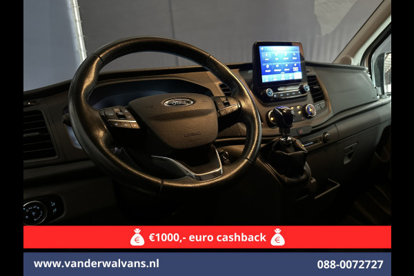 Ford Transit 2.0 TDCI 131pk L3H2 Euro6 Airco | Camera | Navigatie | Apple Carplay | Stoelverwarming Cruisecontrol, Android auto, Verwarmde voorruit, Parkeersensoren, Bijrijdersbank, 2500kg trekvermogen