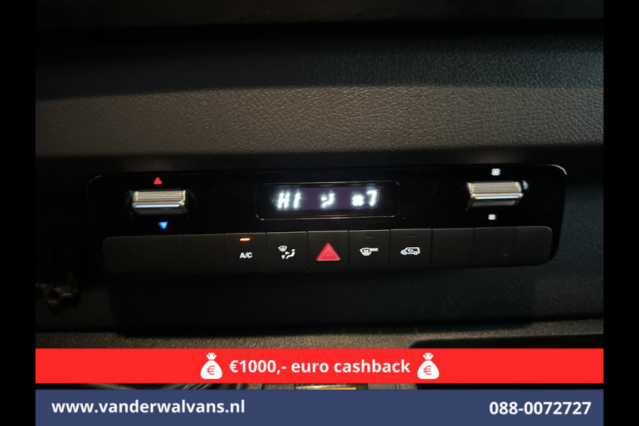 Mercedes-Benz Sprinter 316 CDI 163 pk L2H2 Euro6 Airco | 2800kg Trekhaak | Camera | Apple Carplay | Parkeersensoren inklapbare spiegels, standkachel, cruisecontrol, MBUX, Android auto