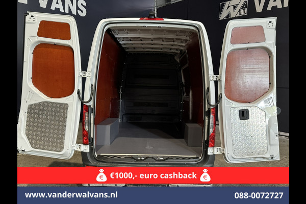 Mercedes-Benz Sprinter 316 CDI 163 pk L2H2 Euro6 Airco | 2800kg Trekhaak | Camera | Apple Carplay | Parkeersensoren inklapbare spiegels, standkachel, cruisecontrol, MBUX, Android auto