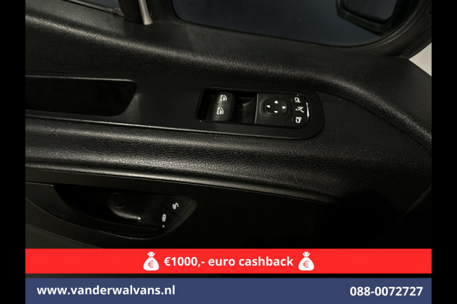 Mercedes-Benz Sprinter 316 CDI 163 pk L2H2 Euro6 Airco | 2800kg Trekhaak | Camera | Apple Carplay | Parkeersensoren inklapbare spiegels, standkachel, cruisecontrol, MBUX, Android auto