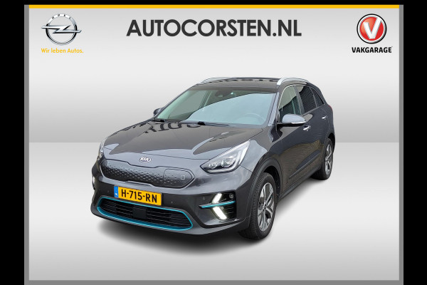 Kia e-Niro ExecutiveLine 64kWh Leer Elek.Stoel+Memory Warmtepomp Pdc Navi Ecc Camera Apple Carplay Android Auto Stoelverwarming+Koeling Stuurverwarming Lmv Privacy Glas DAB Vess Lane Assist Blind Spot 1e Eigenaar Origineel Nederlandse Auto Zeer compleet!