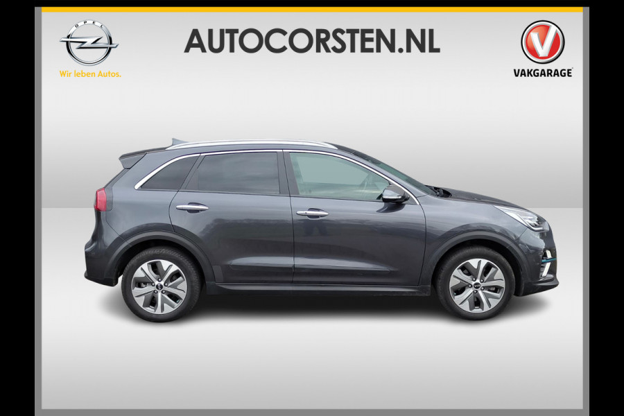 Kia e-Niro ExecutiveLine 64kWh Leer Elek.Stoel+Memory Warmtepomp Pdc Navi Ecc Camera Apple Carplay Android Auto Stoelverwarming+Koeling Stuurverwarming Lmv Privacy Glas DAB Vess Lane Assist Blind Spot 1e Eigenaar Origineel Nederlandse Auto Zeer compleet!