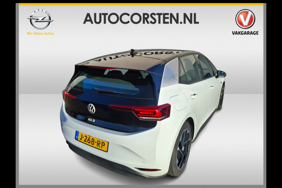 Volkswagen ID.3 First 58kWh Navi Ecc Adap.Cruise Apple Carplay Android Auto Pdc Bluetooth Keyless Led Rijstrooksensor IQ Drive Stoel+Stuurverwarming SOH 90% 1e Eigenaar Origineel Nederlandse Auto