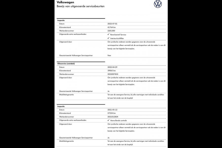 Volkswagen Polo 1.0 Carplay Stoelverw Parkpilot Dealer Onderhouden