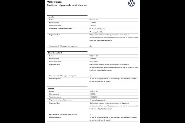 Volkswagen Polo 1.0 Carplay Stoelverw Parkpilot Dealer Onderhouden