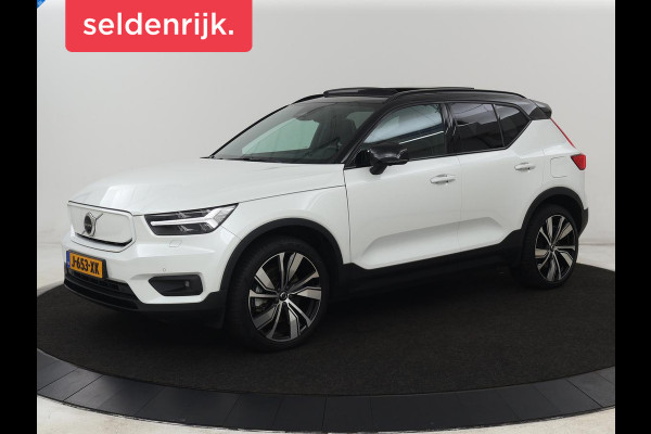 Volvo XC40 Recharge P8 AWD R Design | Panoramadak | Trekhaak | Adaptive cruise | Harman/Kardon | Achterbankverwarming | 360 Camera | Carplay | Keyless
