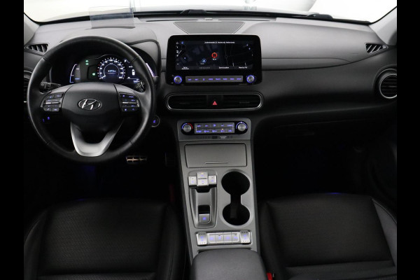Hyundai Kona EV Premium 64 kWh | Leder | Stoelventilatie | Adaptive cruise | Wamtepomp | Head-Up | Camera | Carplay | Achterbankverwarming | Navigatie | Keyless