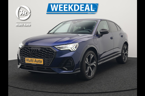 Audi Q3 Sportback 45 TFSI e S Line Plug In Hybrid 245pk Dealer O.H PHEV | Matrix LED | Cruise Control | Sonos Soundsystem | Apple Carplay | Lane Assist | Lederen Sportstoelen Verwarmd | L.M. 20" |