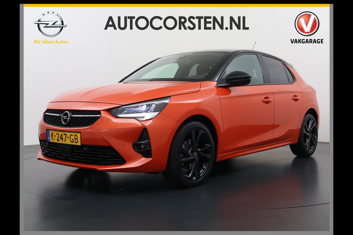 Opel Corsa 1.2T AUT-8 100PK GS Line 360°Camera PDC-a+v Apple Carplay Android Auto Airco Navi* Cruise Control Stoelverwarming Two-Tone Lak Lmv 17" Lane Assist Privacy Glas Led Isofix 1e Eigenaar Origineel Nederlandse Auto € 27.000 nieuw