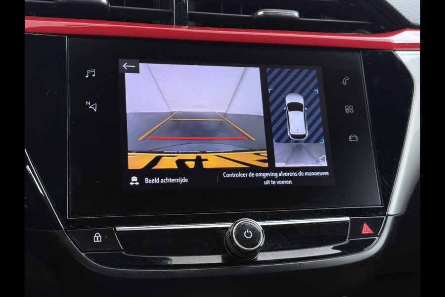 Opel Corsa 1.2T AUT-8 100PK GS Line 360°Camera PDC-a+v Apple Carplay Android Auto Airco Navi* Cruise Control Stoelverwarming Two-Tone Lak Lmv 17" Lane Assist Privacy Glas Led Isofix 1e Eigenaar Origineel Nederlandse Auto € 27.000 nieuw