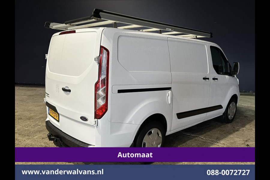 Ford Transit Custom 2.0 TDCI 130pk Automaat L1H1 Euro6 Airco | 2x zijdeur | Navigatie | Apple Carplay | LED | Cruisecontrol | Imperiaal Trekhaak, Android Auto, Parkeersensoren, BPM VRIJ