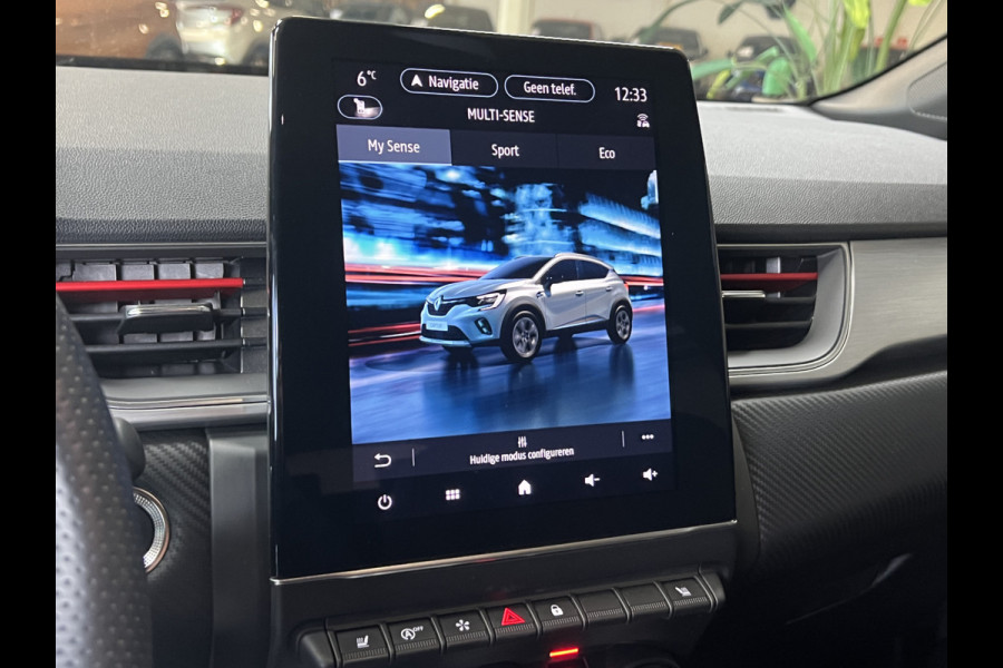 Renault Captur 1.3 TCe 140 R.S. Line | Groot 9,3" Navi | 18" | Stoelverwarming | Camera | Led | 100% Dealer onderhouden!