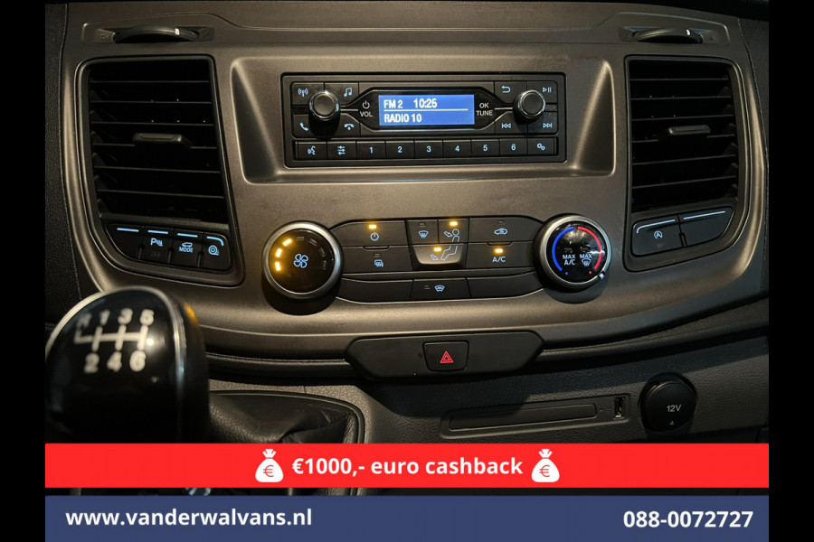 Ford Transit 2.0 TDCI 131pk L3H2 Dubbele Cabine Euro6 Airco | 6-Zits | LED | 2500kg Trekhaak | Cruisecontrol Verwarmde voorruit, Parkeersensoren