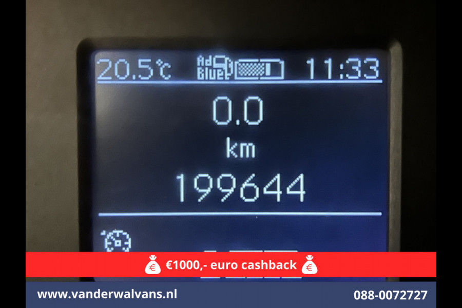 Mercedes-Benz Sprinter 316 CDI 163pk L2H1 Achterwiel aandrijving Euro6 Airco | 2800kg Trekhaak | Camera | Apple Carplay Parkeersensoren, Android Auto, Cruisecontrol