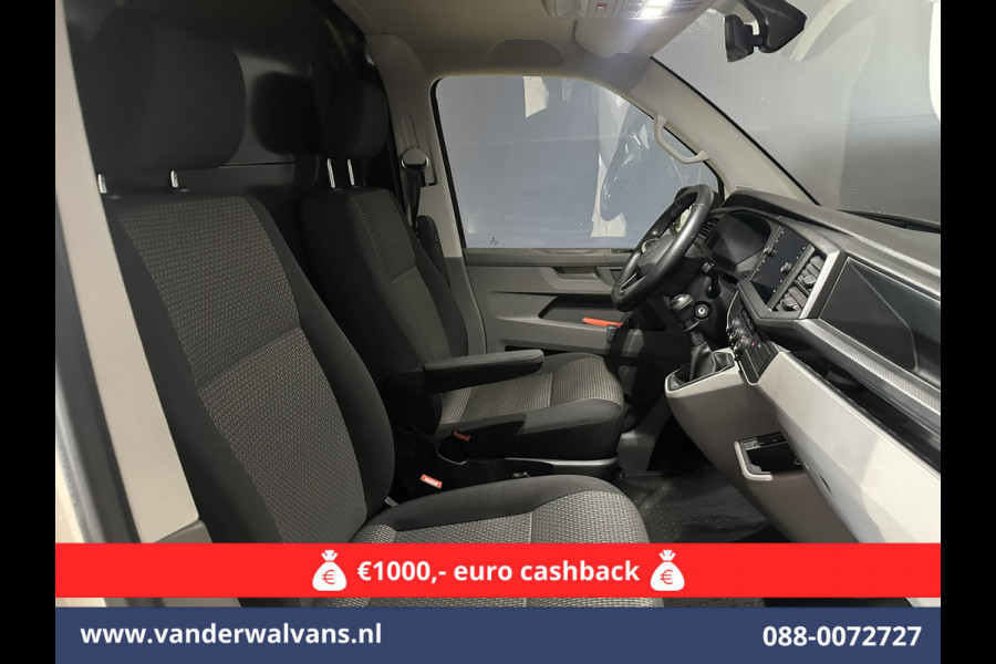 Volkswagen Transporter 2.0 TDI L2H1 Euro6 *Rijklaar Direct Rijden* Airco | Navigatie | Apple Carplay | Android Auto | Trekhaak Cruisecontrol, Parkeersensoren