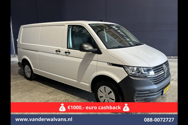 Volkswagen Transporter 2.0 TDI L2H1 Euro6 *Rijklaar Direct Rijden* Airco | Navigatie | Apple Carplay | Android Auto | Trekhaak Cruisecontrol, Parkeersensoren
