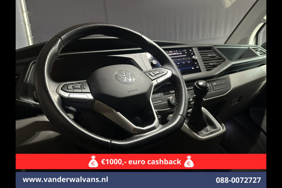 Volkswagen Transporter 2.0 TDI L2H1 Euro6 *Rijklaar Direct Rijden* Airco | Navigatie | Apple Carplay | Android Auto | Trekhaak Cruisecontrol, Parkeersensoren