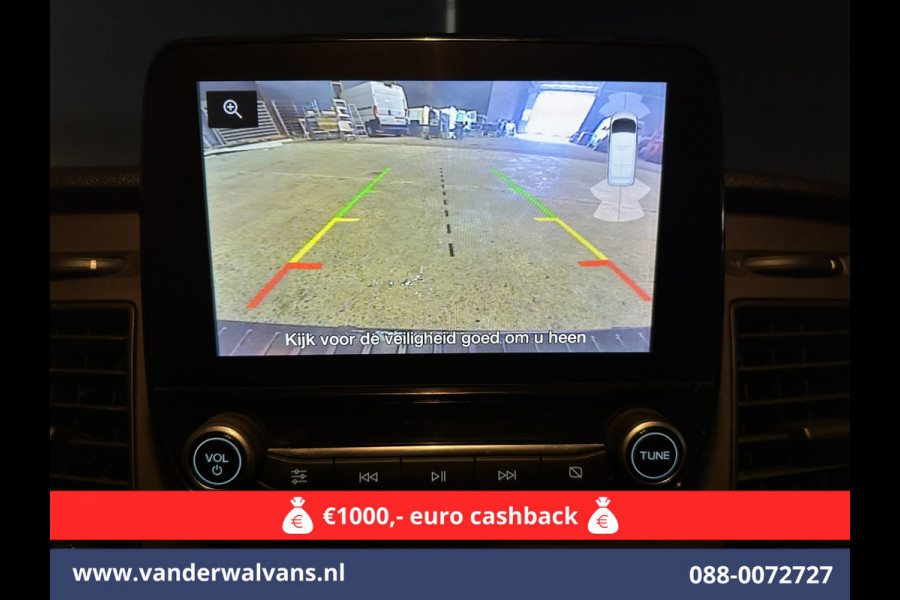 Ford Transit Custom 2.0 TDCI L1H1 Euro6 Airco | Camera | LED | Android Auto | Cruisecontrol | Verwarmde voorruit Parkeersensoren, Bijrijdersbank, 2500kg trekvermogen