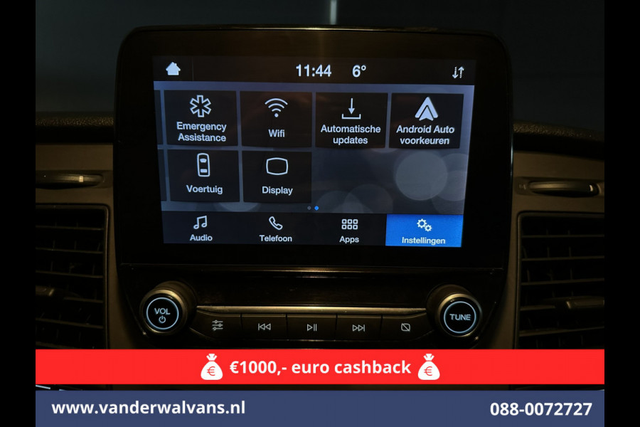 Ford Transit Custom 2.0 TDCI L1H1 Euro6 Airco | Camera | LED | Android Auto | Cruisecontrol | Verwarmde voorruit Parkeersensoren, Bijrijdersbank, 2500kg trekvermogen