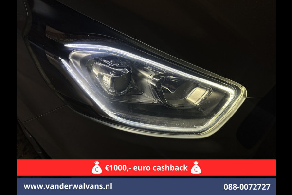 Ford Transit Custom 2.0 TDCI L1H1 Euro6 Airco | Camera | LED | Android Auto | Cruisecontrol | Verwarmde voorruit Parkeersensoren, Bijrijdersbank, 2500kg trekvermogen