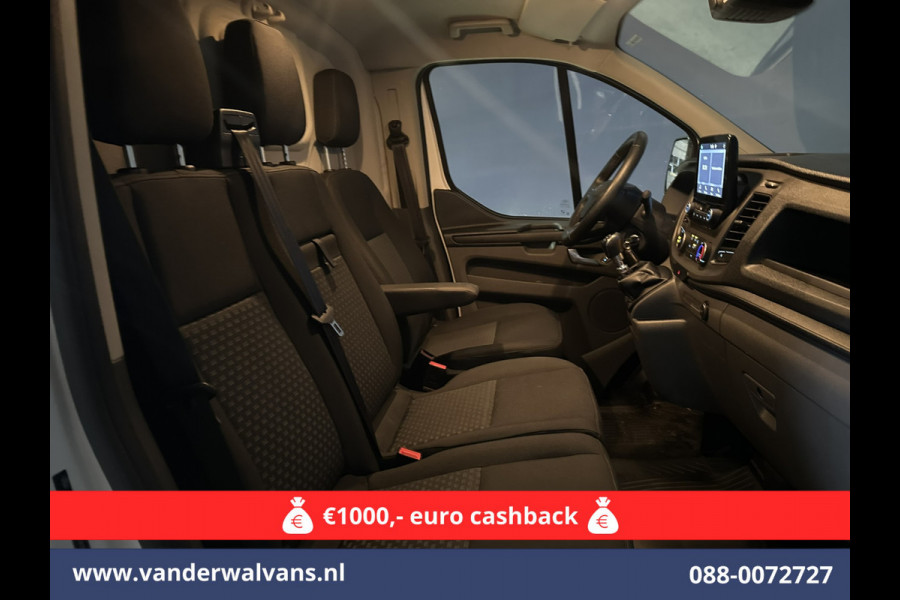 Ford Transit Custom 2.0 TDCI L1H1 Euro6 Airco | Camera | LED | Android Auto | Cruisecontrol | Verwarmde voorruit Parkeersensoren, Bijrijdersbank, 2500kg trekvermogen